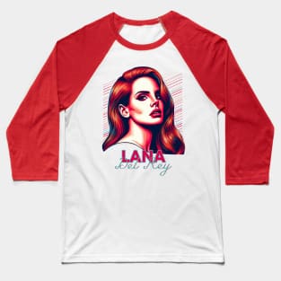Lana Del Rey - Summer Portrait Baseball T-Shirt